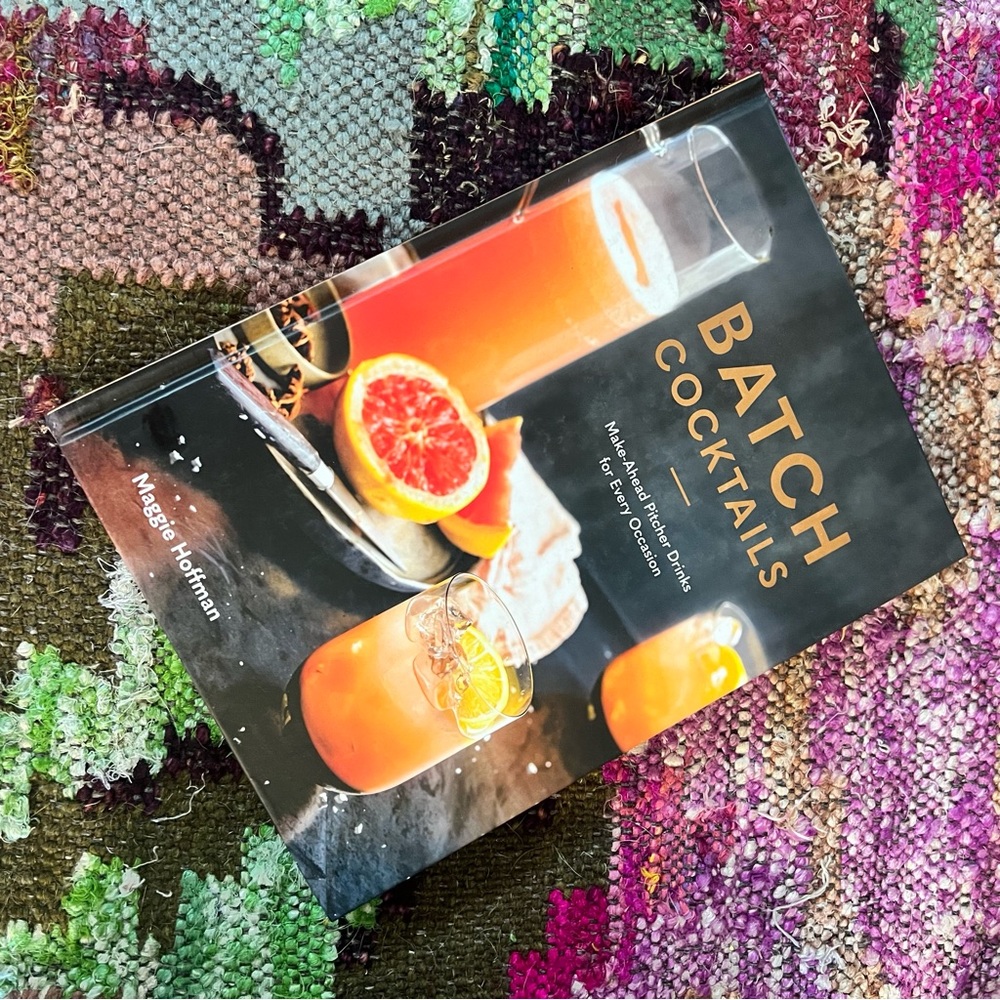 Anthropologie Bar Book: Batch Cocktails Coffee Table Book